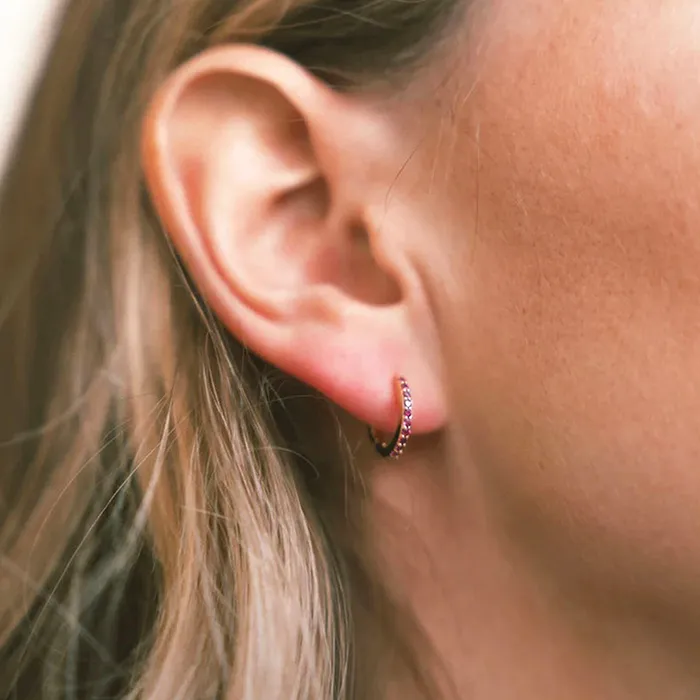 Luxe Collection Luxe3586 Birthstone Ear Hoops Earrings