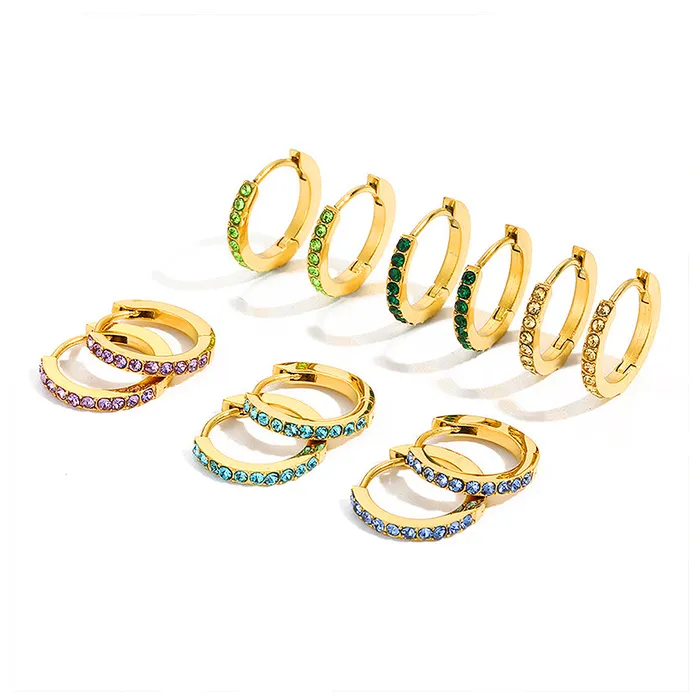Luxe Collection Luxe3586 Birthstone Ear Hoops Earrings