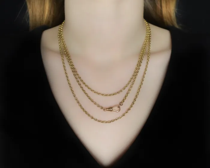 Necklaces 9KT Victorian Chain Isadoras A