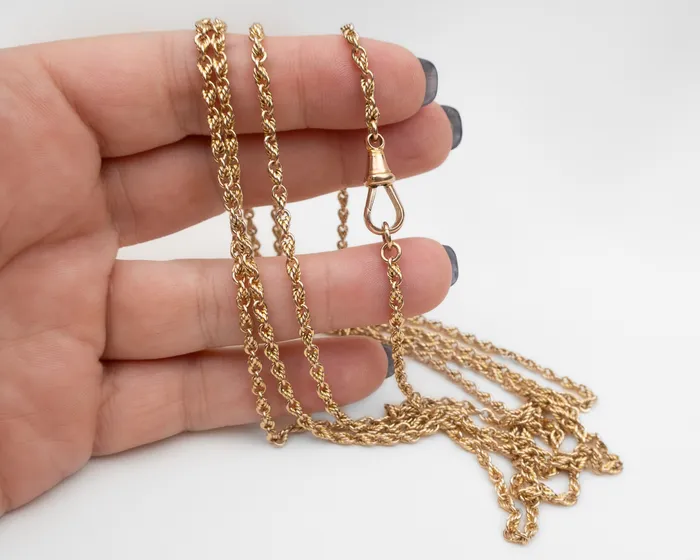 Necklaces 9KT Victorian Chain Isadoras A Necklaces 9KT Victorian Chain Isadoras A