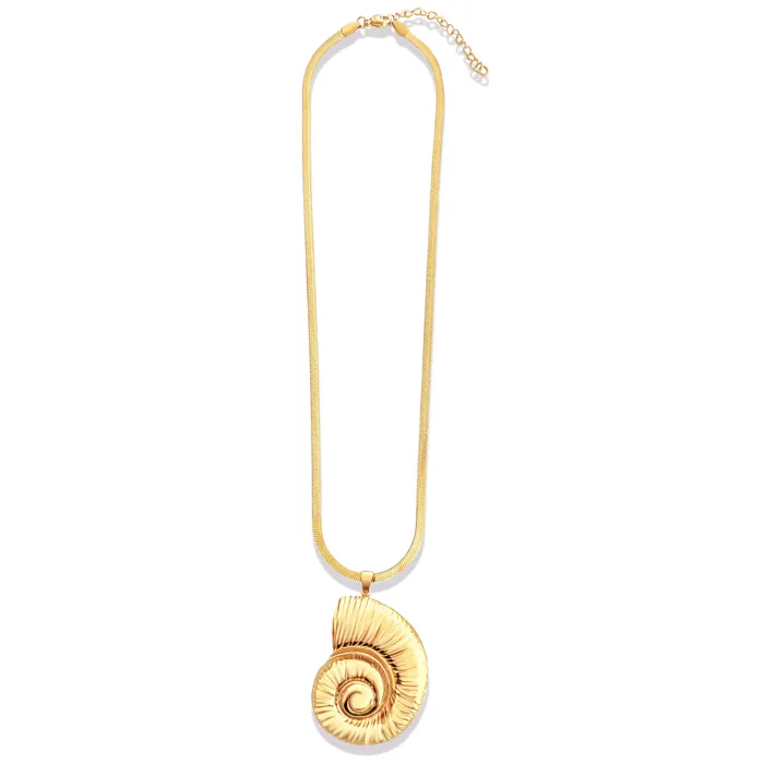 Necklaces Ellie Vail Vittoria Oversized Shell Necklace