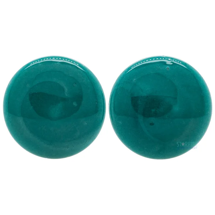 Necklaces Glass Color Front Plugs Aqua Gorilla Glass
