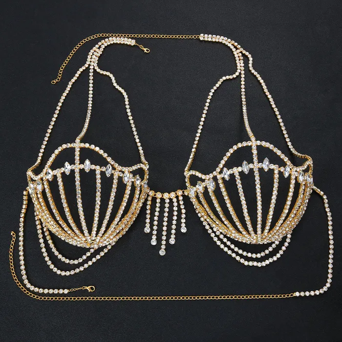 Necklaces THE LUMi SHOP Mermaid 20 Rhinestone Bra Necklaces THE LUMi SHOP Mermaid 20 Rhinestone Bra