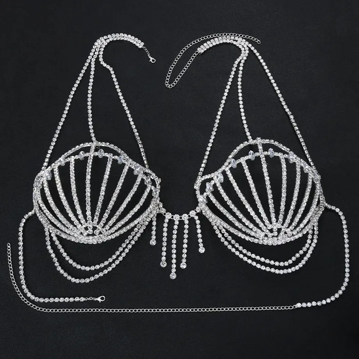 Necklaces THE LUMi SHOP Mermaid 20 Rhinestone Bra Necklaces THE LUMi SHOP Mermaid 20 Rhinestone Bra