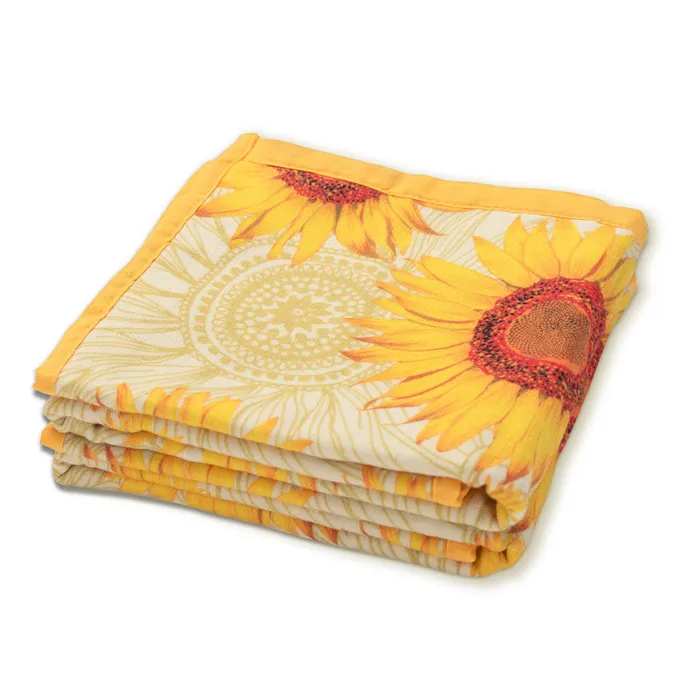 Oven Mitts Co Earrings Summer Sunflowers Kitchen Towel Set