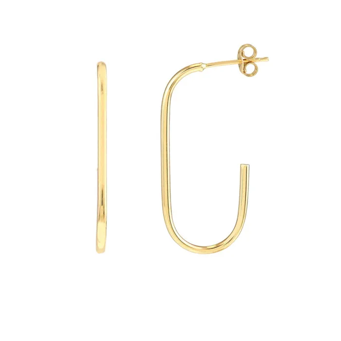 PreStyled Sets Skinny Gold Hoops Alexis Jae