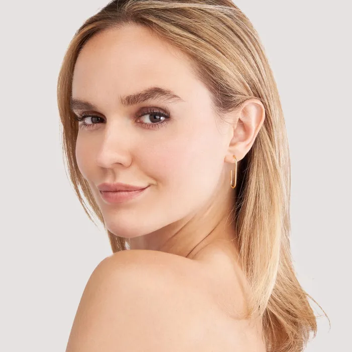 PreStyled Sets Skinny Gold Hoops Alexis Jae
