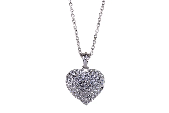 Red N7116 Queen of Hearts Swarovski Crystal Necklace Necklaces