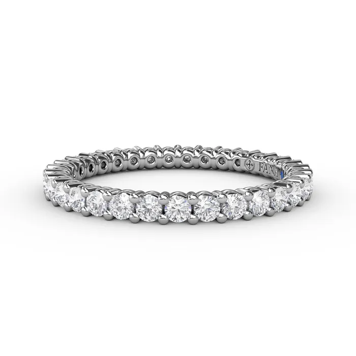 Rings Diamond Eternity Band 075ctw Fana