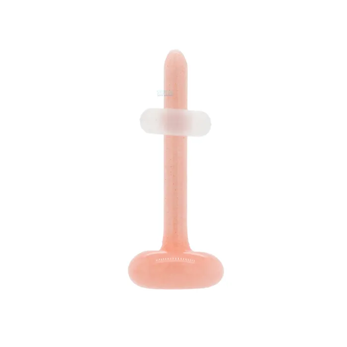 Rings Glass Labret Flatback Retainer Skin Tone 5 Gorilla Glass