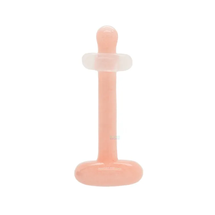 Rings Gorilla Glass Glass Labret Flatback Retainer Tiny Flare Skin Tone 5