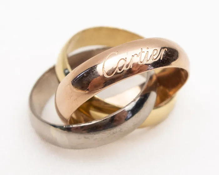 Rings Isadoras C 1980s Cartier Triple Gold Band