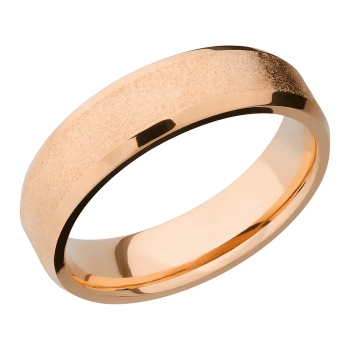 Rings Lashbrook 14K Rose Gold Band