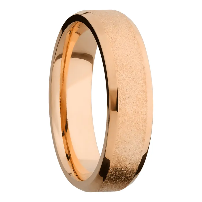 Rings Lashbrook 14K Rose Gold Band