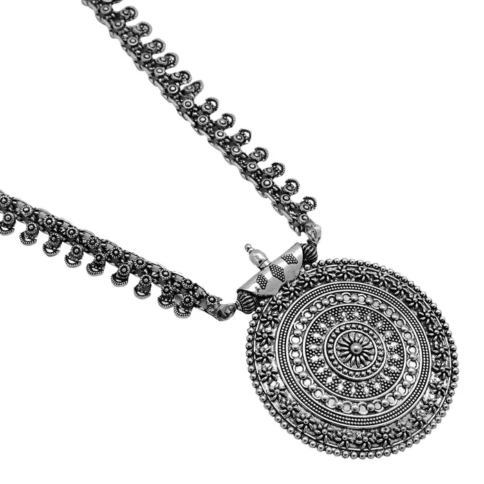Rings Teejh Teejh Mishita Metallic Silver oxidized Jewelry Gift Set