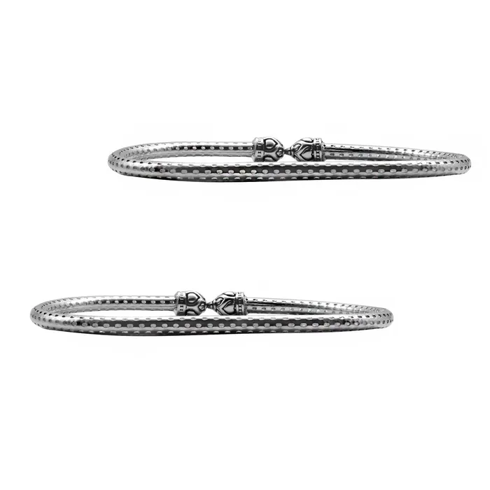Rings Teejh Teejh Nisha Silver Oxidized Anklets Rings Teejh Teejh Nisha Silver Oxidized Anklets