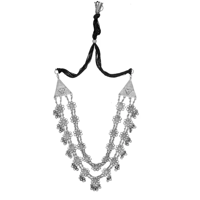 Rings Teejh Teejh Ratika Silver Oxidised Jewelry Gift Set
