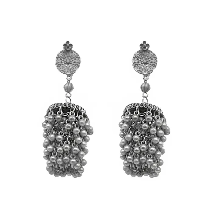Rings Teejh Teejh Ratika Silver Oxidised Jewelry Gift Set