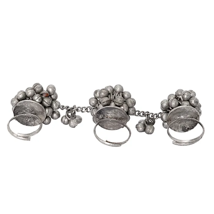 Rings Teejh Teejh Ratika Silver Oxidised Jewelry Gift Set