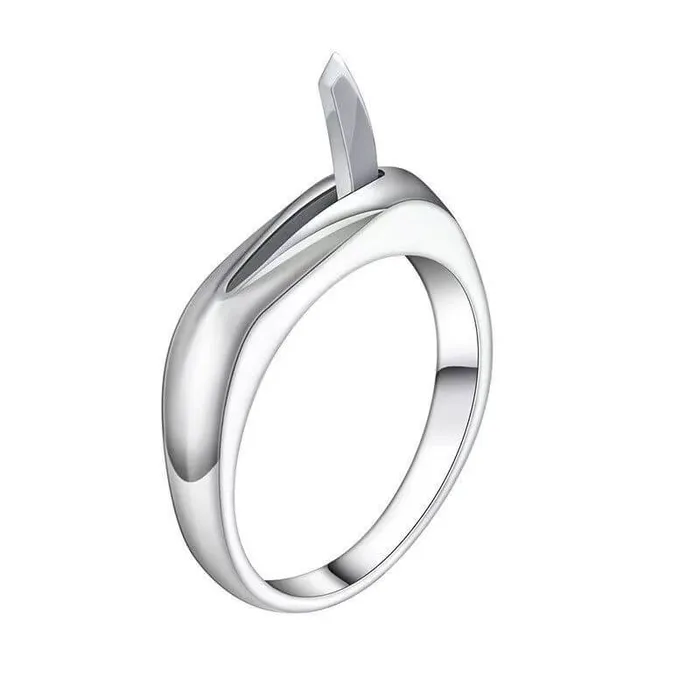 Rings worldnetgifts Invisible Self Defense Micro Knife Ring