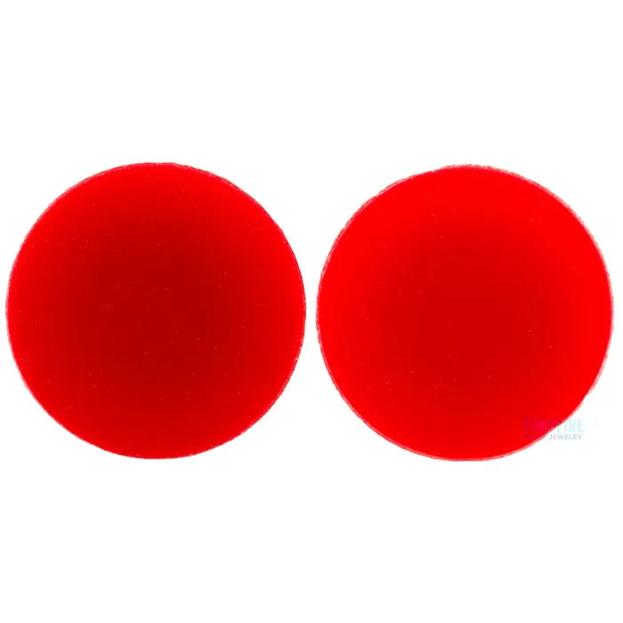 Silicone Skin Hollow Plug Red Kaos Softwear Rings
