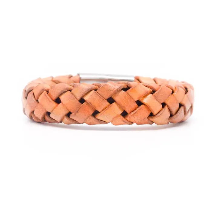 STEEL Bracelets STEEL LEATHER BRACELET STB418