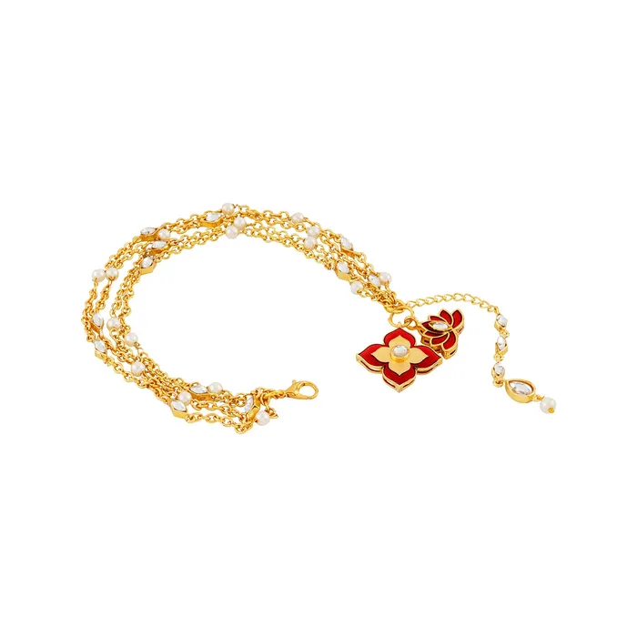 Teejh Bracelets Apna Adda Maroon Bracelet