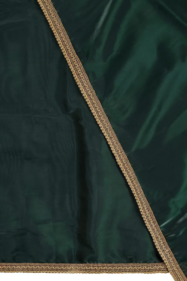Teejh Emerald Elegance Tissue Saree Teejh Earrings