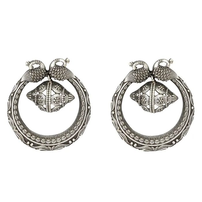 Teejh Panchala Oxidised Silver Jewellery Gift Set Teejh Rings