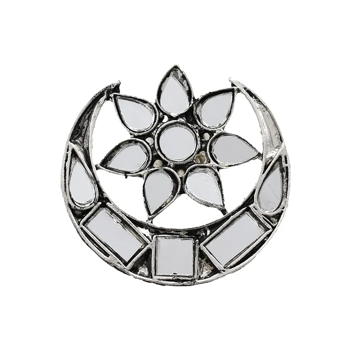 Teejh Rings Teejh Crista Silver Oxidised Jewelry Gift Set