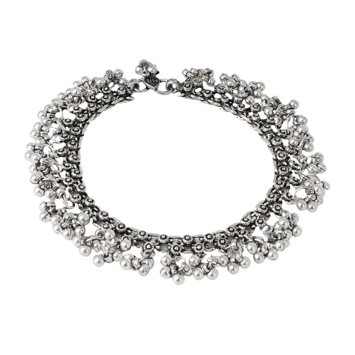 Teejh Rings Teejh Ganika Silver Oxidised Jewelry Gift Set