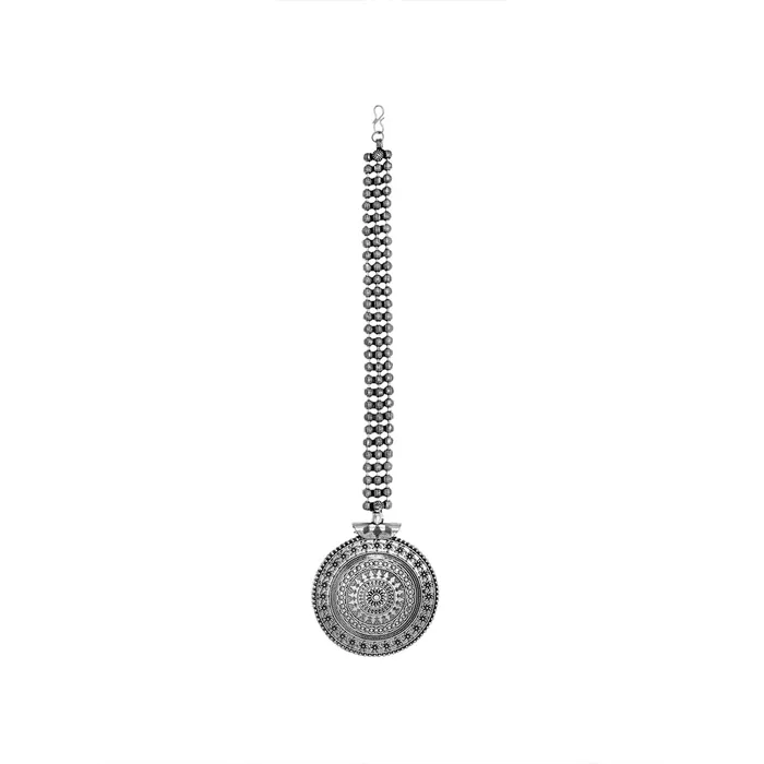 Teejh Rings Teejh Ganika Silver Oxidised Jewelry Gift Set