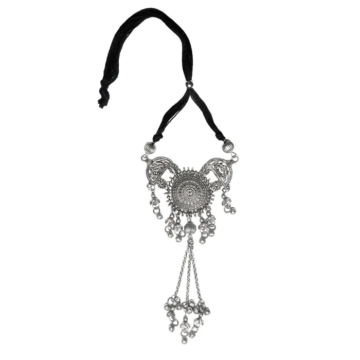 Teejh Shaina Silver Oxidised Jewelry Gift Set Teejh Rings