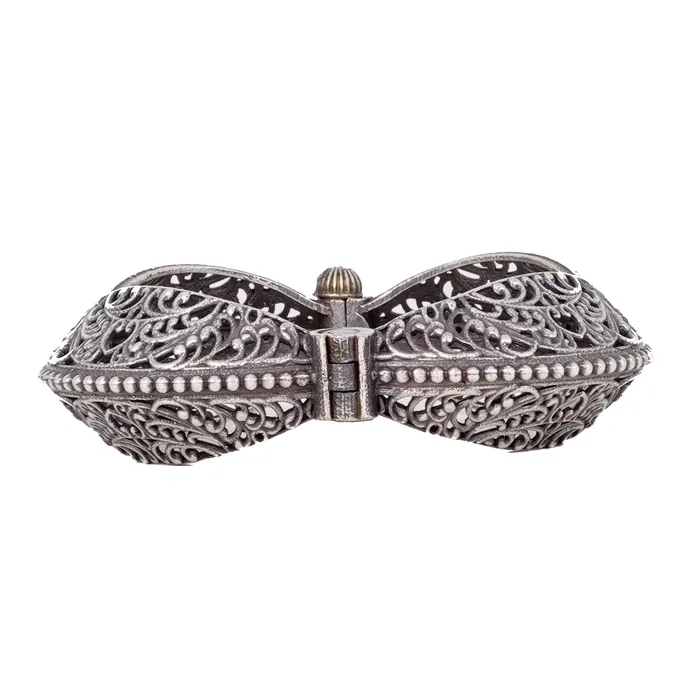 Teejh Tanam Silver Oxidised Jewelry Gift Set Teejh Rings