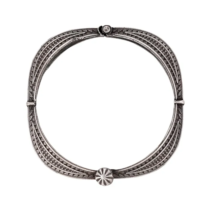 Teejh Teejh Badami Oxidised Silver Jewellery Gift Set Rings