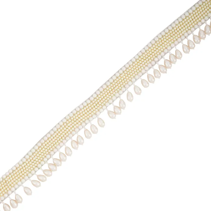 Teejh Teejh Zaaria Pearl White Belt Rings