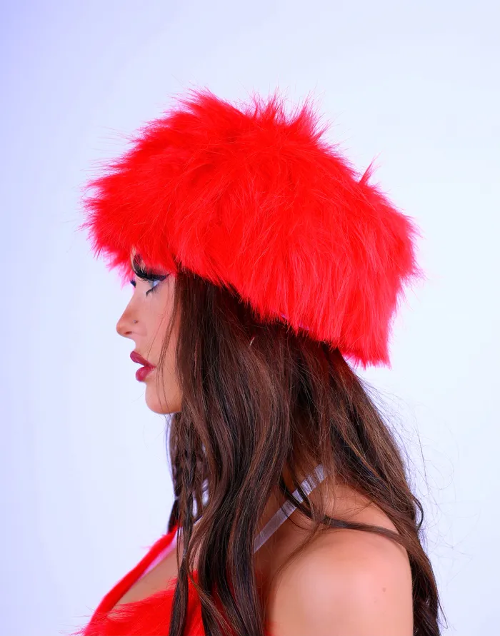 THE LUMI SHOP Rings Cherry Diva Fuzzy Headband