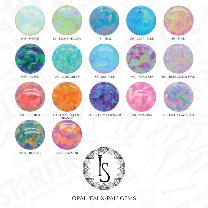 threadless Mixed Gem Prium Cluster 2 End custom color combos Industrial Strength IS Necklaces