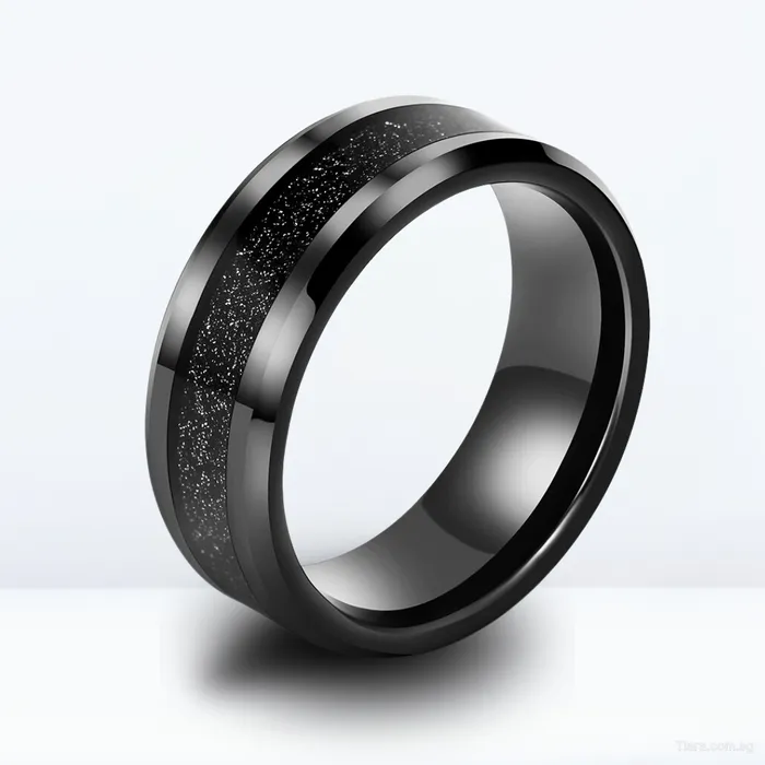 Tungsten Earrings Stars in the Night