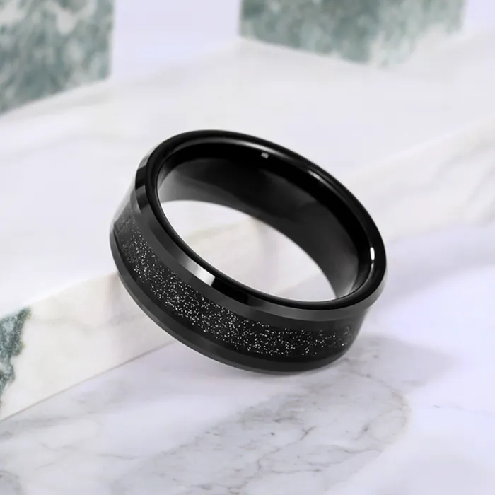 Tungsten Earrings Stars in the Night