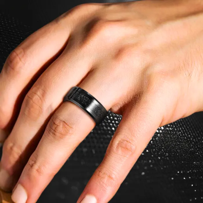Tungsten Earrings Stars in the Night