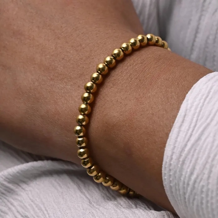 18K GoldFilled Beaded Bracelet Jewelvers Bracelets 18K GoldFilled Beaded Bracelet Jewelvers Bracelets