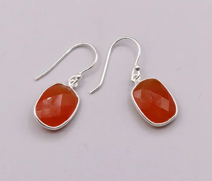 925 solid silver gifting birth day hoops earrings drop dangle girls jewelry s215 TRIBAL ORNAMENTS Earrings