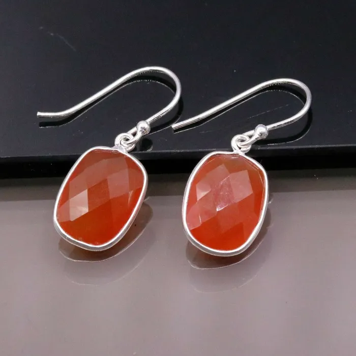 925 solid silver gifting birth day hoops earrings drop dangle girls jewelry s215 TRIBAL ORNAMENTS Earrings