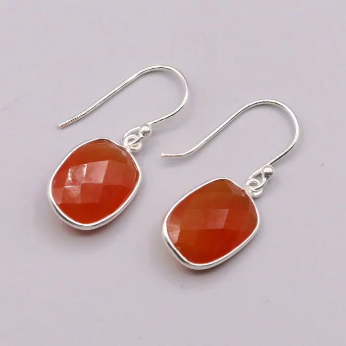 925 solid silver gifting birth day hoops earrings drop dangle girls jewelry s215 TRIBAL ORNAMENTS Earrings