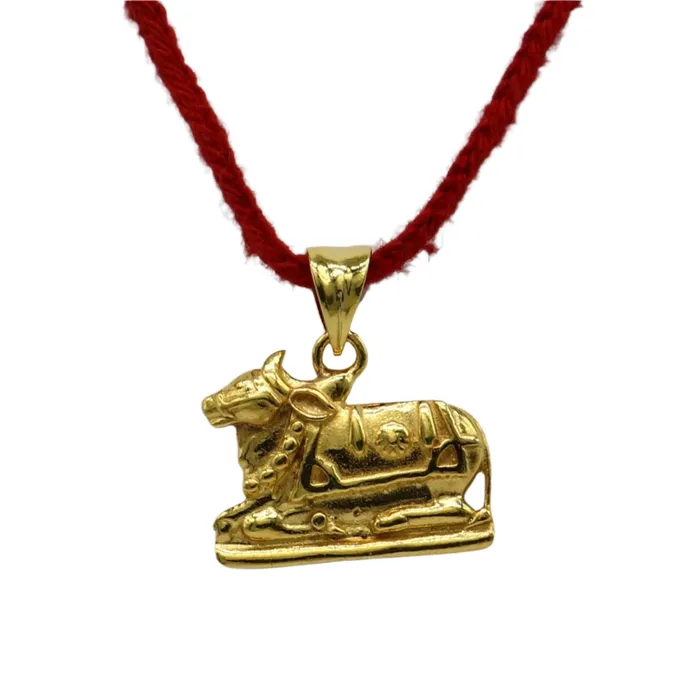 925 sterling silver amazing designer Hindu idol Lord Shiva Nandi Maharaj pendant excellent gold polished unisex locket pendant nsp612 TRIBAL ORNAMENTS Necklaces 925 sterling silver amazing designer Hindu idol Lord Shiva Nandi Maharaj pendant excellent gold polished unisex locket pendant nsp612 TRIBAL ORNAMENTS Necklaces