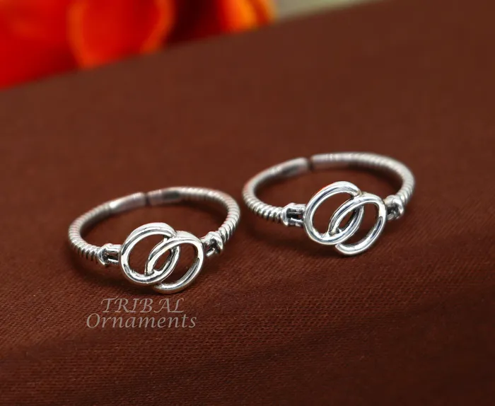 925 sterling silver handmade gorgeous design vintage style toe ring best gifting tiny tone ring 925 stamped jewelry from india ytr04 TRIBAL ORNAMENTS Rings