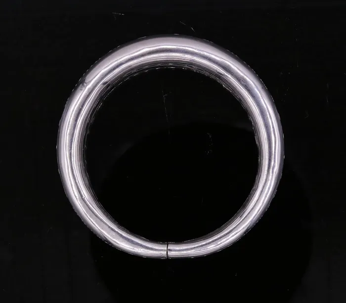925 sterling silver vintage plain design handmade open face adjustable bangle bracelet kada cuff bracelet for unisex gifting india nsk228 TRIBAL ORNAMENTS Bracelets