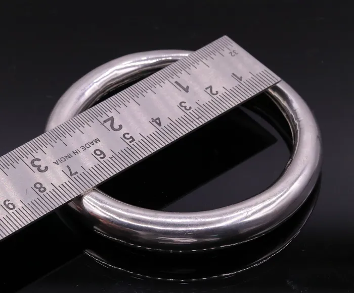 925 sterling silver vintage plain design handmade open face adjustable bangle bracelet kada cuff bracelet for unisex gifting india nsk228 TRIBAL ORNAMENTS Bracelets