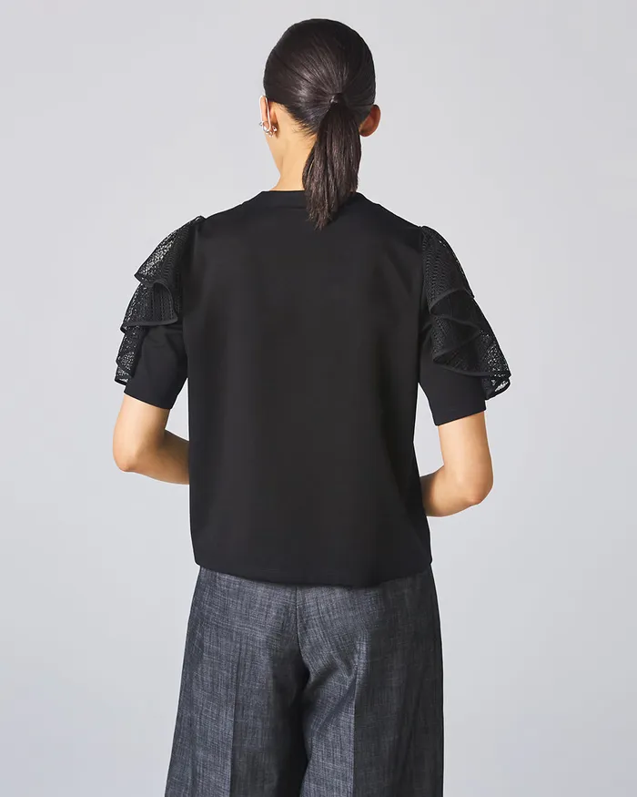 ADEAM Black Bon Dance TShirt Rings
